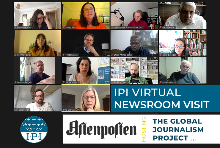 IPI Peer to Peer Aftenposten Virtual Newsroom visit 1