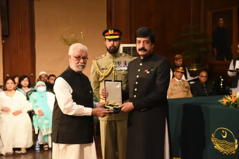 Eminent Researcher and Journalist Syed Masood Hassan Shahab Delhvi Awarded “Sitara-i-Imtiaz” Posthumously