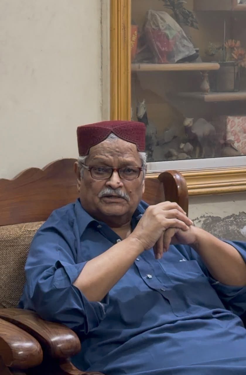 PTV Islamabad Records RMNP President Ehsan Ahmed Sehar's Interview for Independence Day Documentary