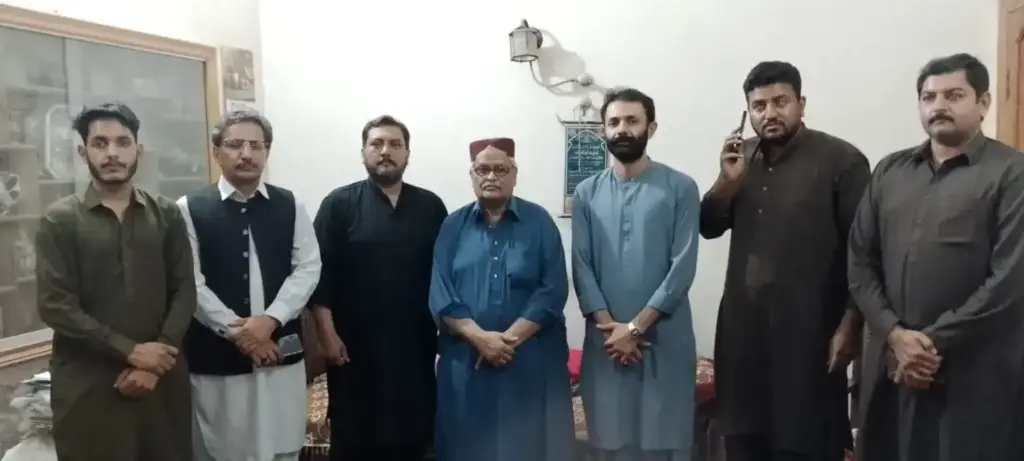 PTV Islamabad Records RMNP President Ehsan Ahmed Sehar's Interview for Independence Day Documentary 2 Group Photo PTV Team