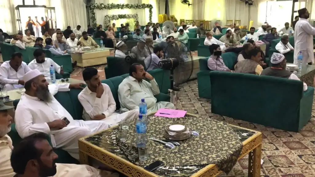 A View of Jap oath ceremony participants 1 1