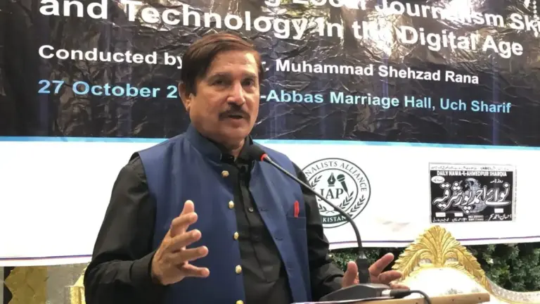 166 Journalists from 18 Press Clubs and AUJW Attend RMNP Training Workshop at Uch Sharif